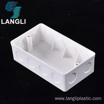 Mount Black Junction Socket Switch Floor Wall box